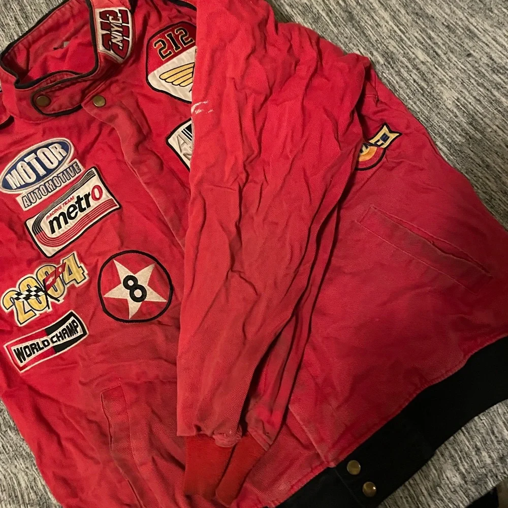 NASCAR Racing NYC 212 World Racing series X Large Red Jacket - Picture 4 of 7